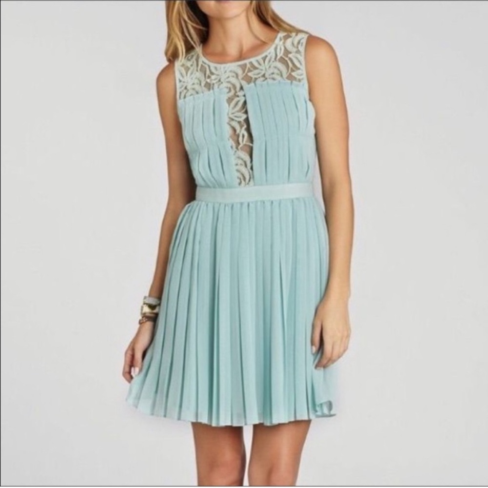 BCBG Mint Lace Cocktail Dress